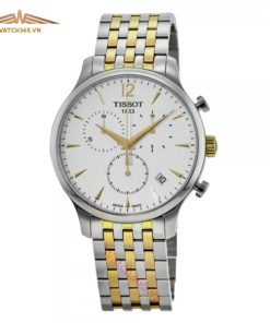 TISSOT T-CLASSIC TRADITION DEMI T063.617.22.037.00 - NAM - KÍNH SAPPHIRE - DÂY KIM LOẠI - PIN - SIZE 42MM - MÁY THỤY SỸ