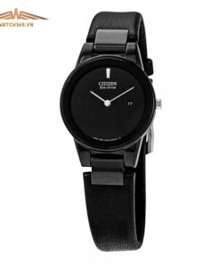 CITIZEN GA1055-06E - NỮ - KÍNH KHOÁNG - DÂY DA - ECO DRIVE - SIZE 30MM - MÁY NHẬT