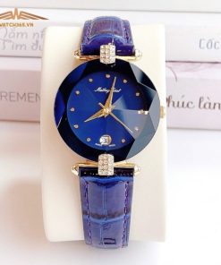 MATHEY TISSOT PYRAMIDE P315M - NỮ - KÍNH KHOÁNG - DÂY DA - PIN - SIZE 33MM - MÁY THỤY SỸ