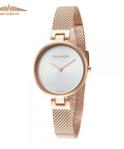 CALVIN KLEIN AUTHENTIC K8G23626 - NỮ - KÍNH KHOÁNG - DÂY KIM LOẠI - PIN - SIZE 28MM - MÁY THỤY SỸ