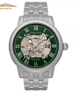 THOMAS EARNSHAW LONGCASE ES-8233-33 - NAM - KÍNH KHOÁNG - DÂY KIM LOẠI - AUTOMATIC - SIZE 42MM - MÁY ANH QUỐC