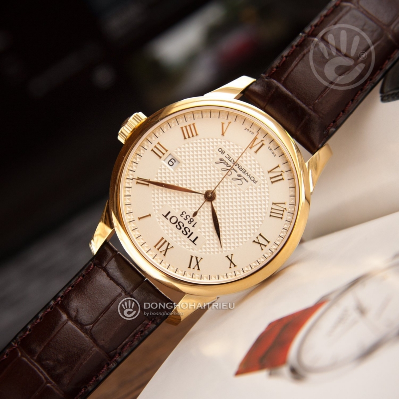TISSOT T006.407.36.263.00 - NAM - KÍNH SAPPHIRE - DÂY DA - AUTOMATIC - SIZE 39.3MM - MÁY THỤY SỸ - Ảnh 3