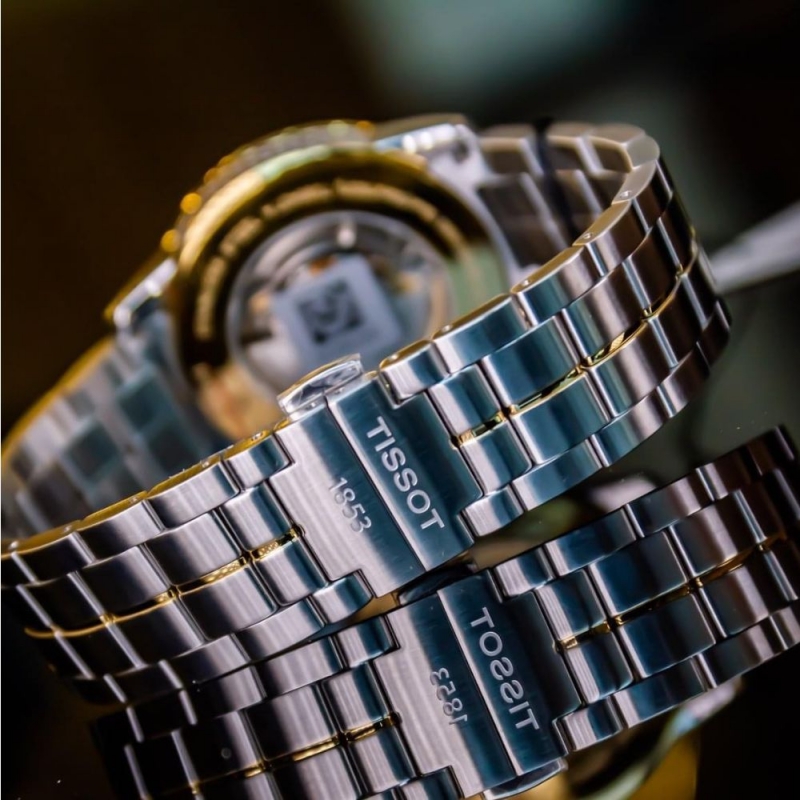 TISSOT LUXURY T086.407.22.261.00 - NAM - KÍNH SAPPHIRE - DÂY KIM LOẠI - AUTOMATIC - SIZE 41MM - MÁY THỤY SỸ - Ảnh 6