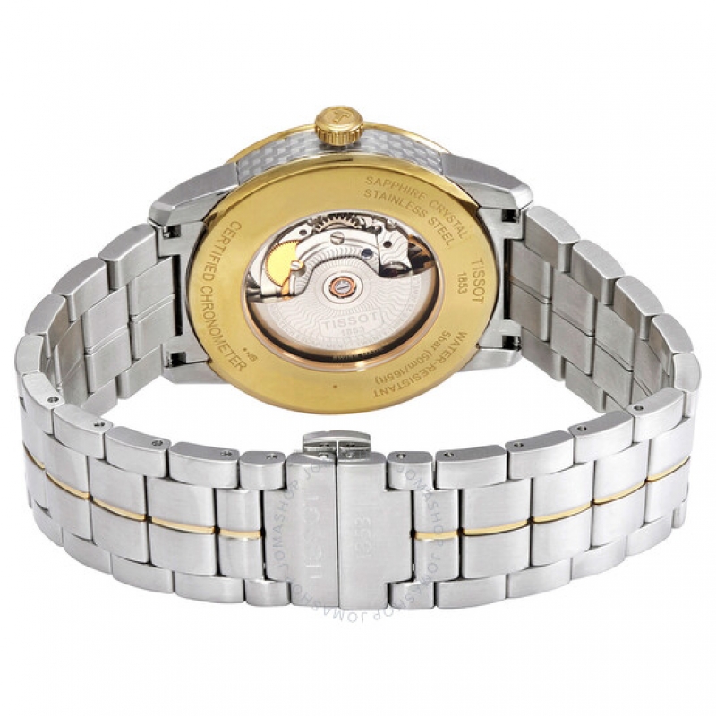 TISSOT LUXURY T086.407.22.261.00 - NAM - KÍNH SAPPHIRE - DÂY KIM LOẠI - AUTOMATIC - SIZE 41MM - MÁY THỤY SỸ - Ảnh 5