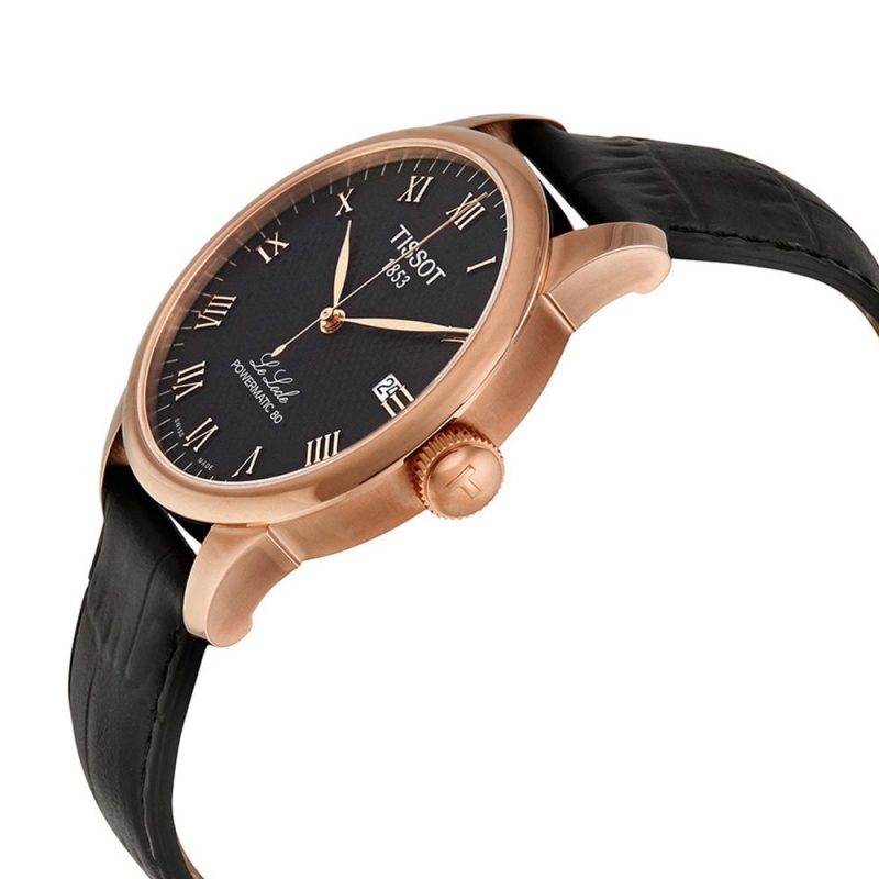 TISSOT CHEMIN DES TOURELLES T006.407.36.053.00 - NAM - KÍNH SAPPHIRE - DÂY DA - AUTOMATIC - SIZE 39.3MM - MÁY THỤY SỸ - Ảnh 5
