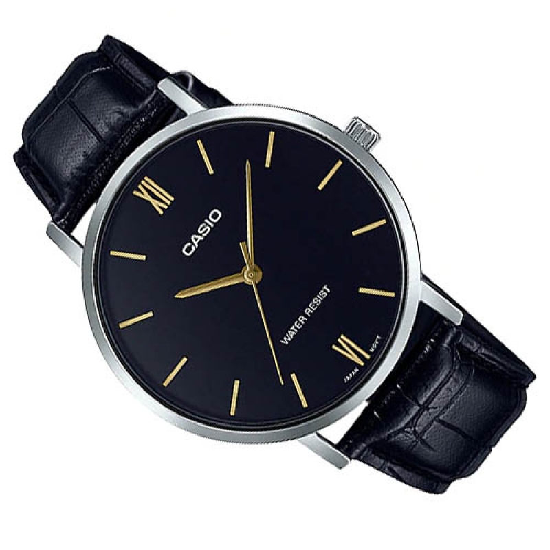CASIO MTP-VT01L-1BUDF - NAM - KÍNH KHOÁNG - DÂY DA - PIN - SIZE 40MM - MÁY NHẬT - Ảnh 6