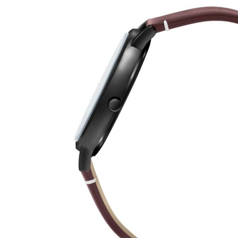 CASIO MTP-B105BL-1AVDF - NAM - KÍNH KHOÁNG - DÂY DA - PIN - SIZE 43MM - MÁY NHẬT - Ảnh 3