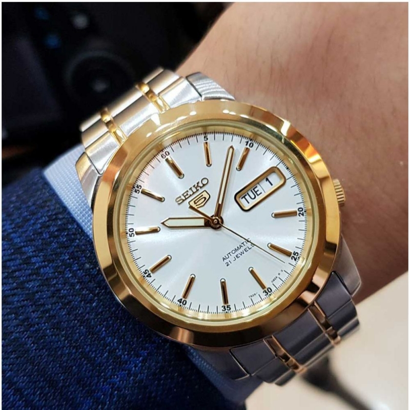 SEIKO 5 SNKE54J1 - NAM - KÍNH KHOÁNG - DÂY KIM LOẠI - AUTOMATIC - SIZE 38MM - MÁY NHẬT - Ảnh 2