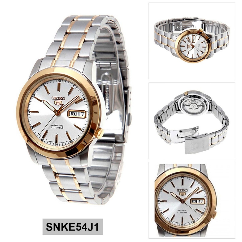SEIKO 5 SNKE54J1 - NAM - KÍNH KHOÁNG - DÂY KIM LOẠI - AUTOMATIC - SIZE 38MM - MÁY NHẬT - Ảnh 3