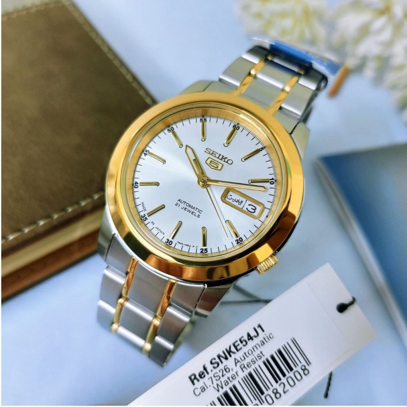 SEIKO 5 SNKE54J1 - NAM - KÍNH KHOÁNG - DÂY KIM LOẠI - AUTOMATIC - SIZE 38MM - MÁY NHẬT - Ảnh 7