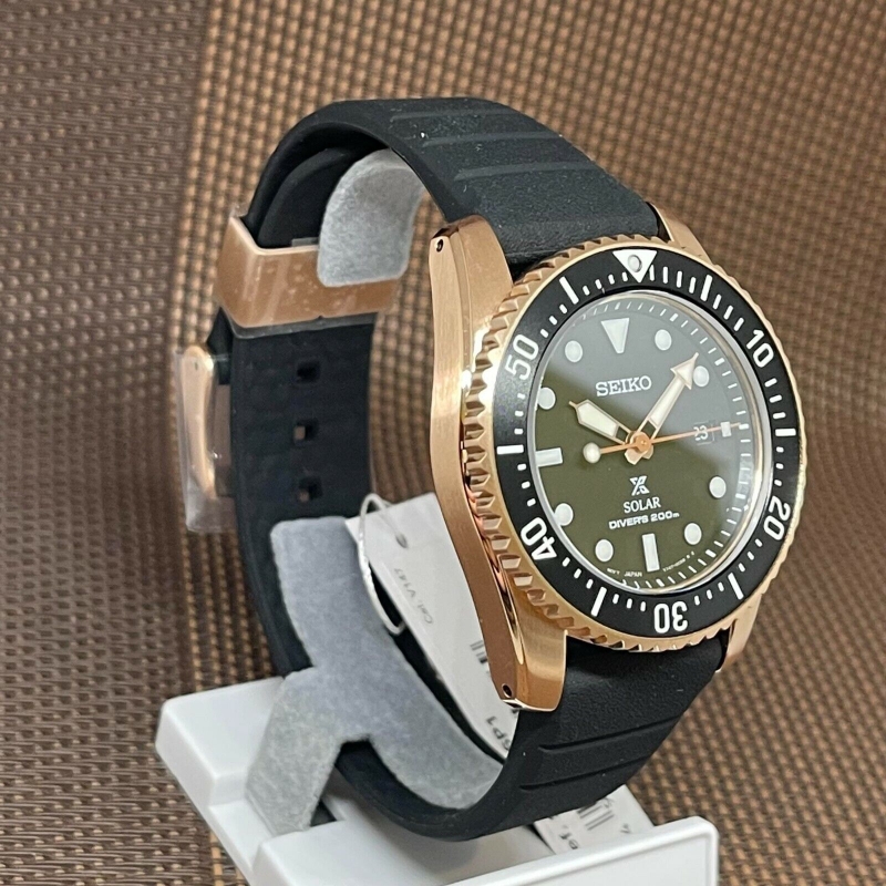 SEIKO SNE586P1 - NAM - KÍNH SAPPHIRE - DÂY CAO SU - PIN - SIZE 38.5MM - MÁY NHẬT - Ảnh 4