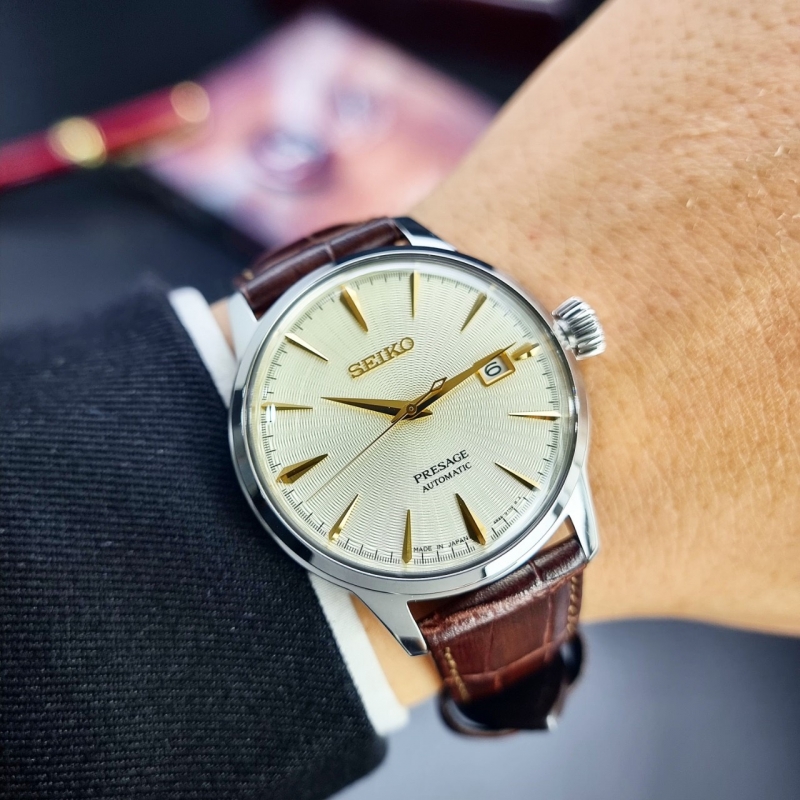 SEIKO SRPC99J1 - NAM - KÍNH KHOÁNG - DÂY DA - AUTOMATIC - SIZE 40.5MM - MÁY NHẬT - Ảnh 2