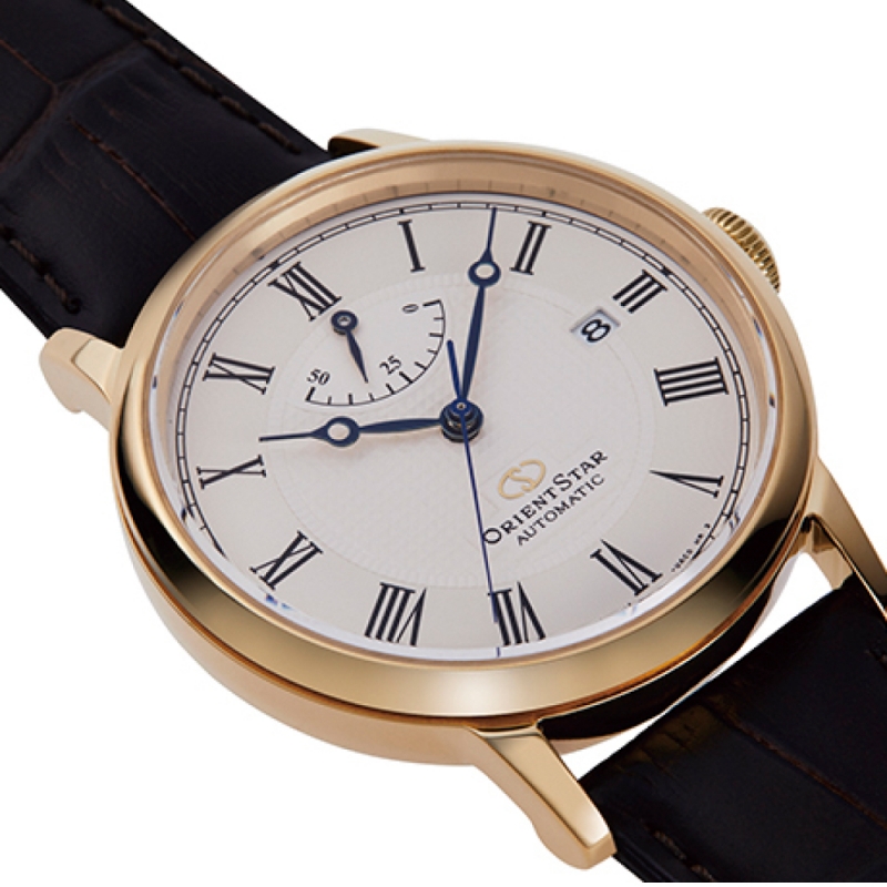 ORIENT STAR ELEGANT RE-AU0001S00B - NAM - KÍNH SAPPHIRE - DÂY DA - AUTOMATIC - SIZE 38.7MM - MÁY NHẬT - Ảnh 7