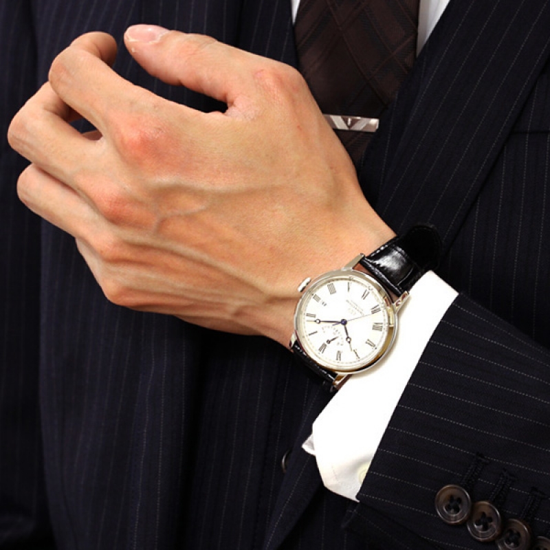ORIENT STAR ELEGANT RE-AU0001S00B - NAM - KÍNH SAPPHIRE - DÂY DA - AUTOMATIC - SIZE 38.7MM - MÁY NHẬT - Ảnh 2
