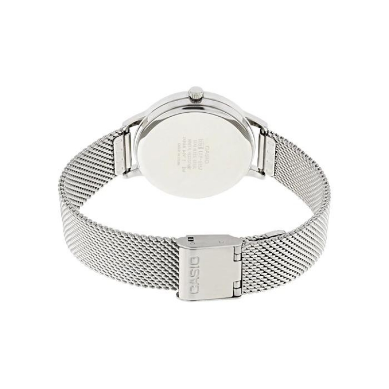 CASIO LTP-E157M-7ADF - NỮ - KÍNH KHOÁNG - DÂY KIM LOẠI - PIN - SIZE 32MM - MÁY NHẬT - Ảnh 5
