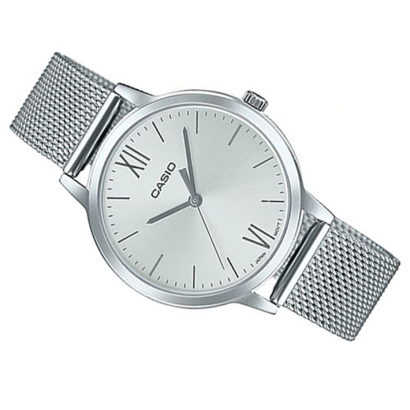 CASIO LTP-E157M-7ADF - NỮ - KÍNH KHOÁNG - DÂY KIM LOẠI - PIN - SIZE 32MM - MÁY NHẬT - Ảnh 4