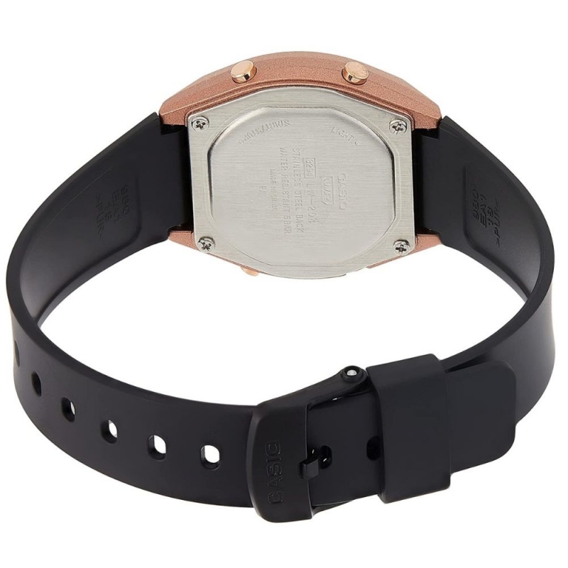 CASIO LW-204-1ADF - NỮ - KÍNH NHỰA - DÂY CAO SU - PIN - SIZE 35MM - MÁY NHẬT - Ảnh 8