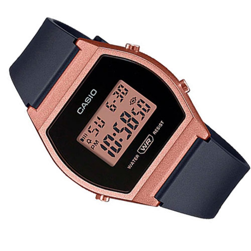CASIO LW-204-1ADF - NỮ - KÍNH NHỰA - DÂY CAO SU - PIN - SIZE 35MM - MÁY NHẬT - Ảnh 7