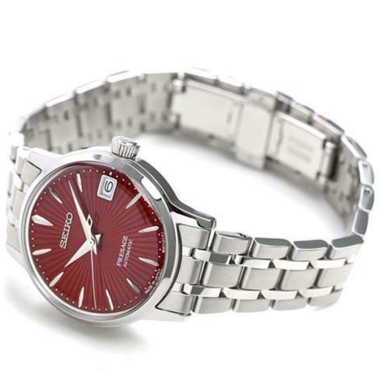 SEIKO SRP853J1 - NỮ - KÍNH KHOÁNG - DÂY KIM LOẠI - AUTOMATIC - SIZE 33.8 MM - MÁY NHẬT - Ảnh 3