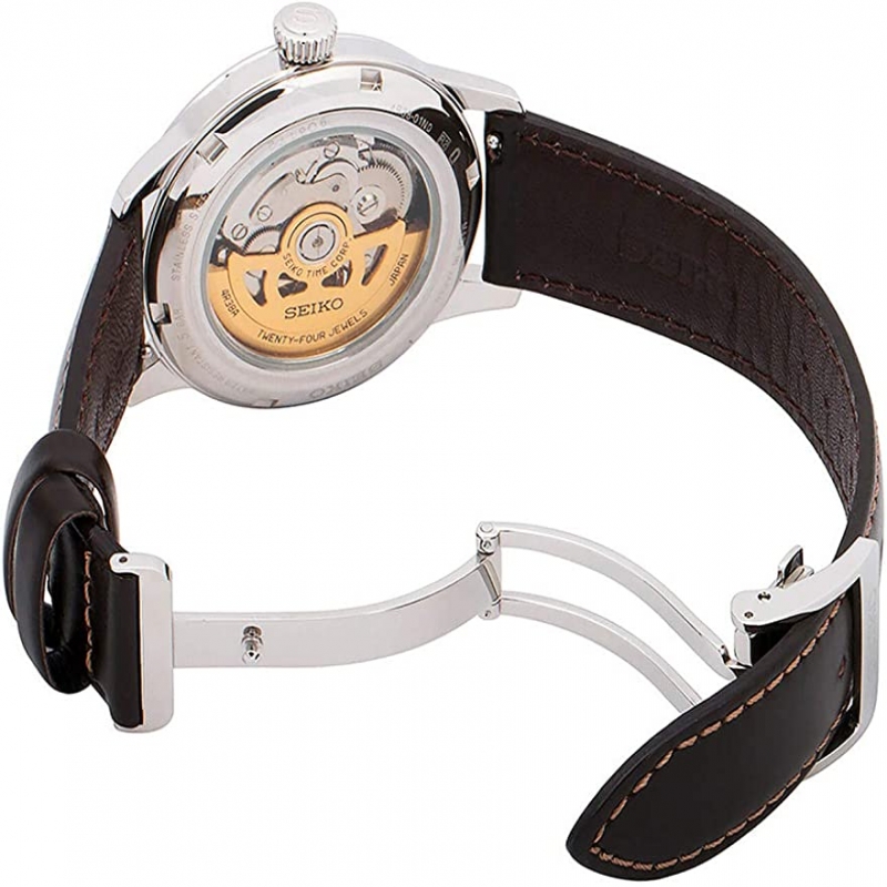 SEIKO PRESAGE COCKTAIL SSA783J1 - NỮ - KÍNH KHOÁNG - DÂY DA - AUTOMATIC - SIZE 33.8 MM - MÁY NHẬT - Ảnh 4