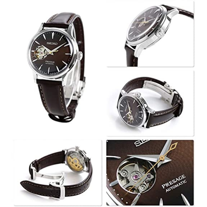 SEIKO PRESAGE COCKTAIL SSA783J1 - NỮ - KÍNH KHOÁNG - DÂY DA - AUTOMATIC - SIZE 33.8 MM - MÁY NHẬT - Ảnh 3
