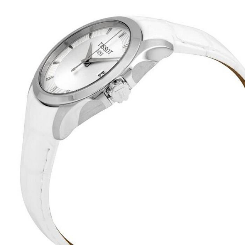 TISSOT T035.210.16.031.00 - NỮ - KÍNH SAPPHIRE - DÂY DA - PIN - SIZE 32MM - MÁY THỤY SỸ - Ảnh 3
