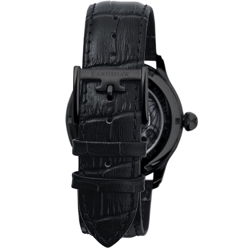 THOMAS EARNSHAW LONGITUDE SKELETON ES-8063-03 - NAM - KÍNH KHOÁNG - DÂY DA - AUTOMATIC - SIZE 44MM - MÁY ANH QUỐC - Ảnh 6