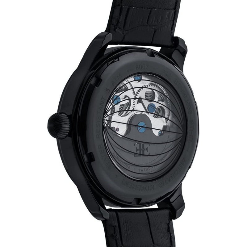 THOMAS EARNSHAW LONGITUDE SKELETON ES-8063-03 - NAM - KÍNH KHOÁNG - DÂY DA - AUTOMATIC - SIZE 44MM - MÁY ANH QUỐC - Ảnh 5