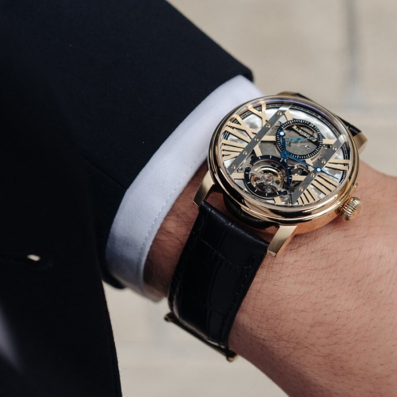 THOMAS EARNSHAW WESTMINTER ES-8095-02 - NAM - KÍNH KHOÁNG - DÂY DA - AUTOMATIC - SIZE 42MM - MÁY ANH QUỐC - Ảnh 6