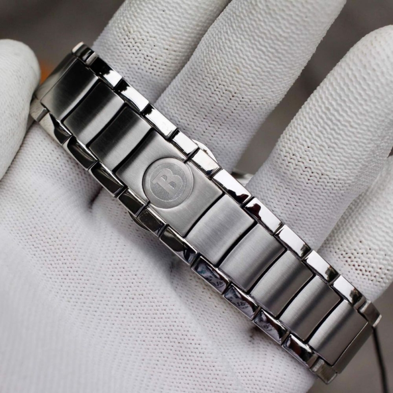 BENTLEY BL1869-101MWBI - NAM - KÍNH SAPPHIRE - DÂY KIM LOẠI - PIN - SIZE 40MM - MÁY ĐỨC - Ảnh 7