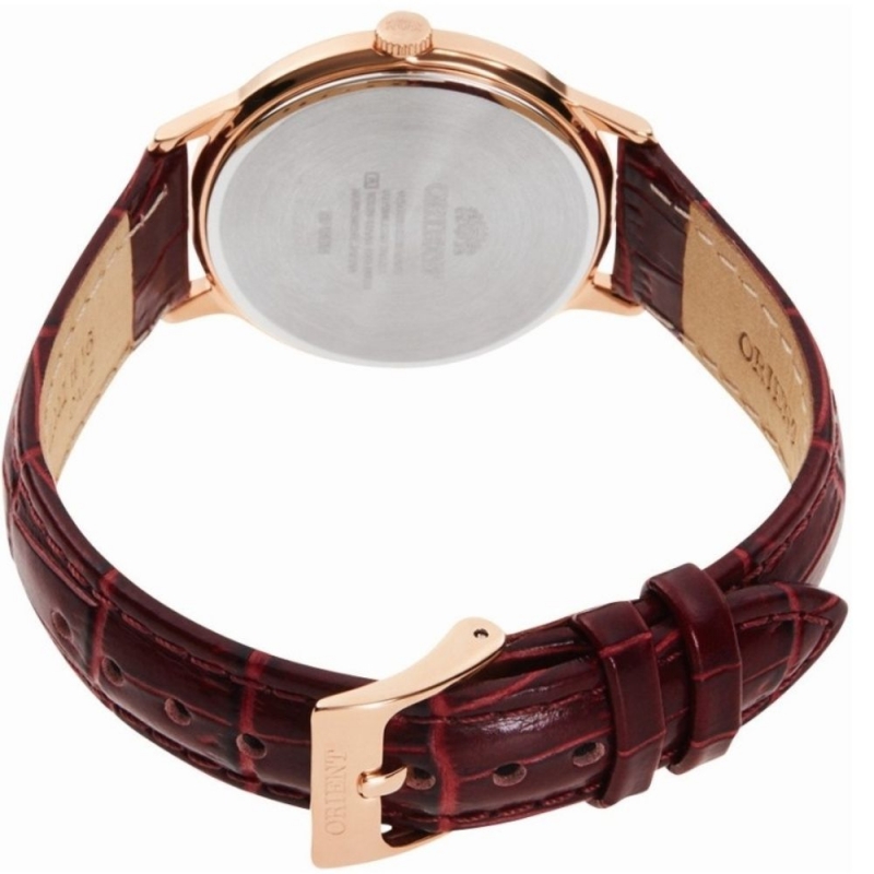 ORIENT SUN AND MOON RA-KB0002A10B - NỮ - KÍNH KHOÁNG - DÂY DA - PIN - SIZE 34MM - MÁY NHẬT - Ảnh 6