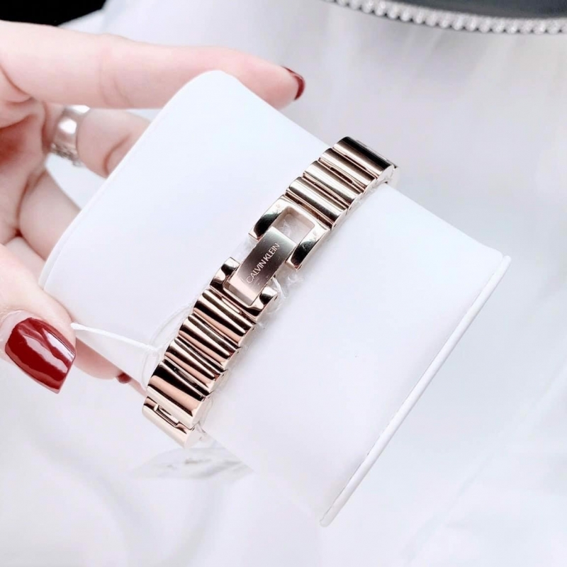 CALVIN KLEIN K9U23646 - NỮ - KÍNH KHOÁNG - DÂY KIM LOẠI - PIN - SIZE 32MM - MÁY THỤY SỸ - Ảnh 8