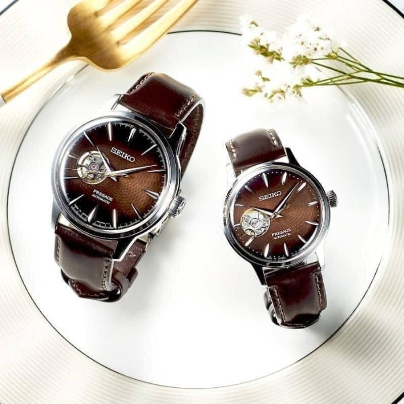 SEIKO PRESAGE COCKTAIL SSA783J1 - NỮ - KÍNH KHOÁNG - DÂY DA - AUTOMATIC - SIZE 33.8 MM - MÁY NHẬT - Ảnh 5
