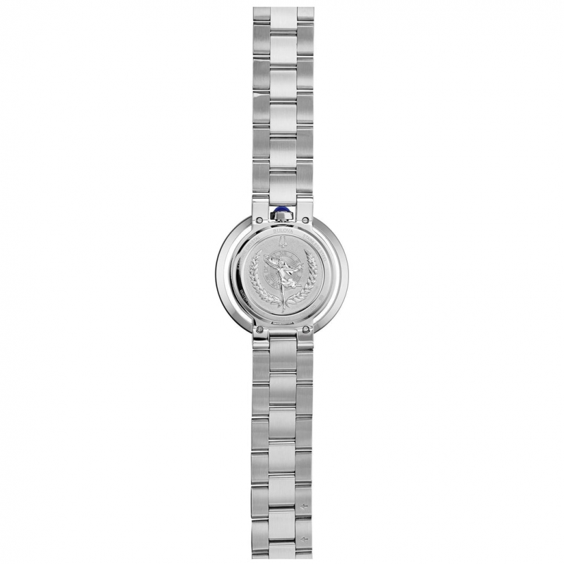 BULOVA 96P213 - NỮ - KÍNH SAPPHIRE - DÂY KIM LOẠI - PIN - SIZE 35MM - MÁY THỤY SỸ - Ảnh 5