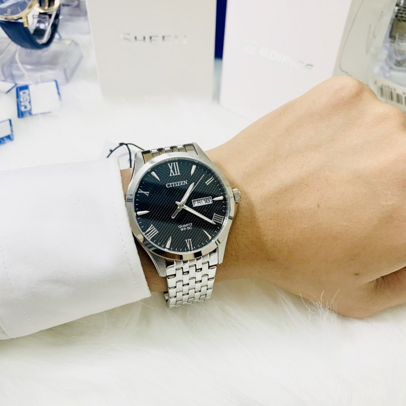 CITIZEN BF2020-51E - NAM - KÍNH KHOÁNG - DÂY KIM LOẠI - PIN - SIZE 41MM - MÁY NHẬT - Ảnh 2