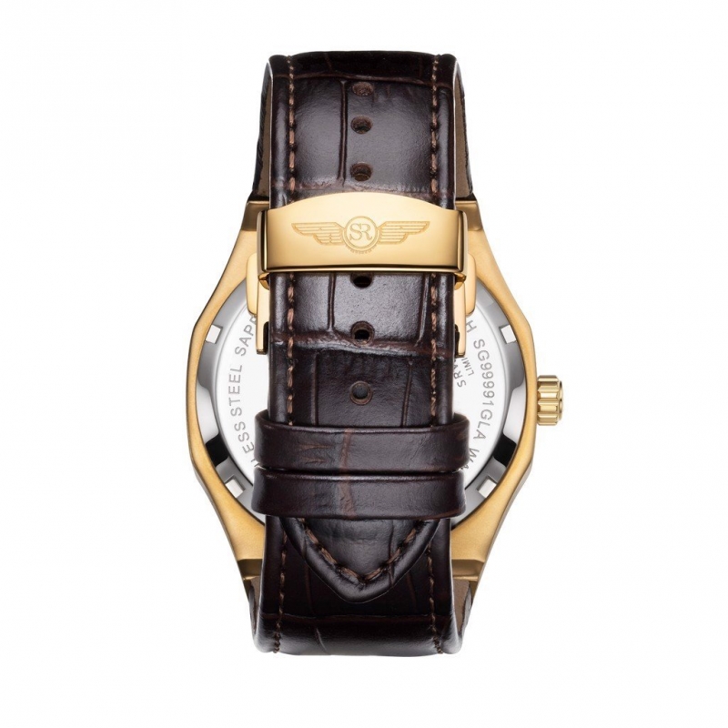 SRWATCH SG99991.4602GLA - NAM - KÍNH SAPPHIRE - DÂY DA - AUTOMATIC - SIZE 41MM - MÁY NHẬT - Ảnh 6
