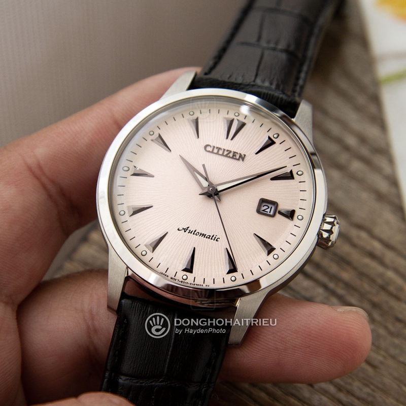 CITIZEN NK0001-17X - NAM - KÍNH KHOÁNG - DÂY DA - AUTOMATIC - SIZE 41MM - MÁY NHẬT - Ảnh 6