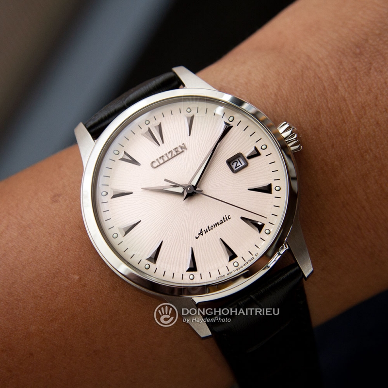 CITIZEN NK0001-17X - NAM - KÍNH KHOÁNG - DÂY DA - AUTOMATIC - SIZE 41MM - MÁY NHẬT - Ảnh 5