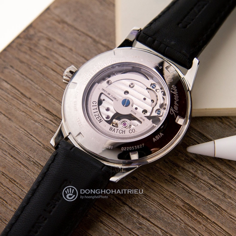 CITIZEN NK0001-17X - NAM - KÍNH KHOÁNG - DÂY DA - AUTOMATIC - SIZE 41MM - MÁY NHẬT - Ảnh 7