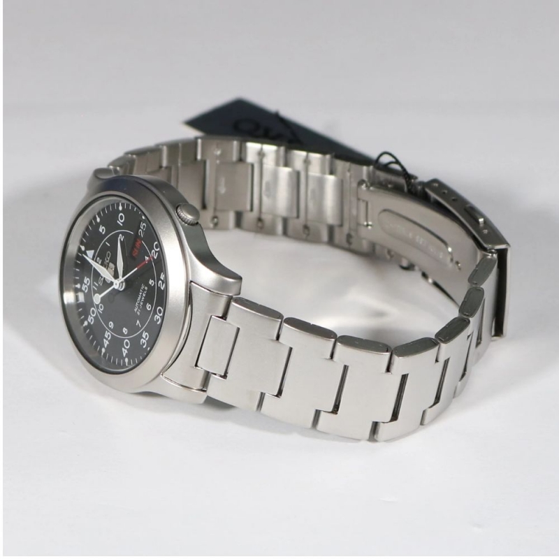 SEIKO 5 SNK809K1 - NAM - KÍNH KHOÁNG - DÂY KIM LOẠI - AUTOMATIC - SIZE 37MM - MÁY NHẬT - Ảnh 3