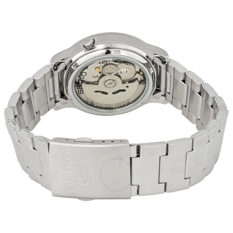 SEIKO 5 SNK809K1 - NAM - KÍNH KHOÁNG - DÂY KIM LOẠI - AUTOMATIC - SIZE 37MM - MÁY NHẬT - Ảnh 6