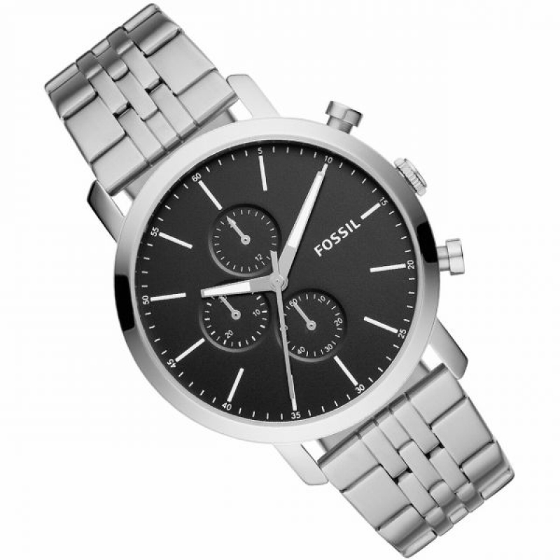 FOSSIL BQ2328IE - NAM - KÍNH KHOÁNG - DÂY KIM LOẠI - PIN - SIZE 44MM - MÁY HOA KỲ - Ảnh 4