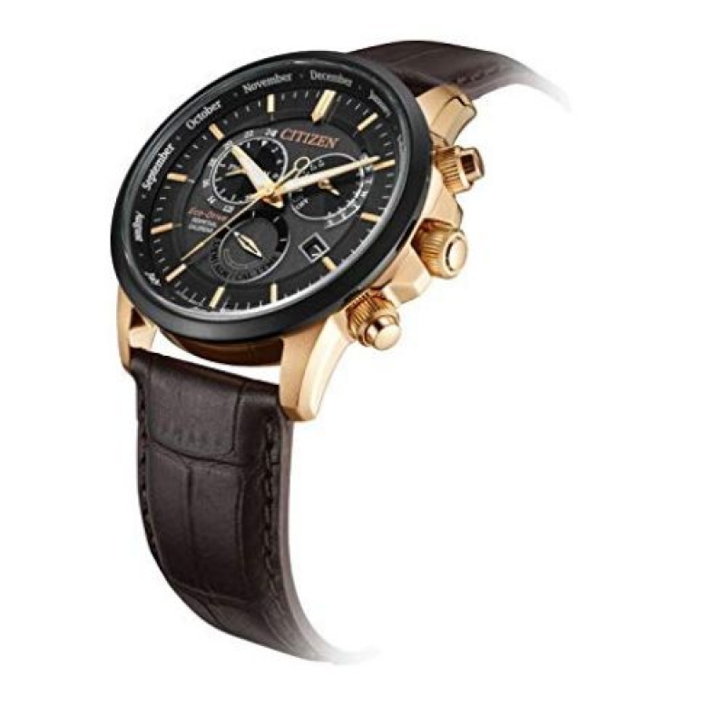 CITIZEN PERPETUAL CALENDAR BL8156-12E - NAM - KÍNH SAPPHIRE - DÂY DA - ECO DRIVE - SIZE 42MM - MÁY NHẬT - Ảnh 6