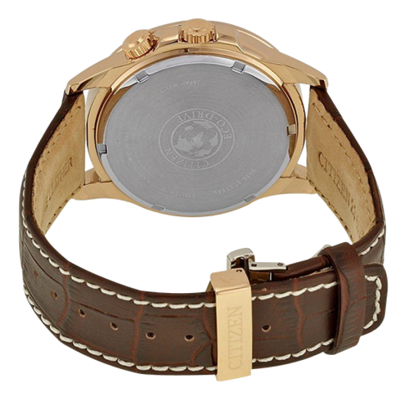 CITIZEN BU2023-12E - NAM - KÍNH KHOÁNG - DÂY DA - ECO DRIVE - SIZE 44MM - MÁY NHẬT - Ảnh 5