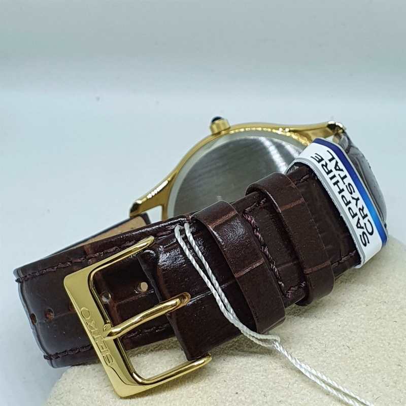 SEIKO SUR036P1 & SUR890P1 - ĐỒNG HỒ ĐÔI - KÍNH KHOÁNG - DÂY DA - PIN - SIZE 41&28 MM - MÁY NHẬT - Ảnh 7
