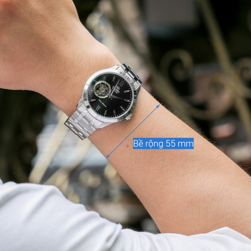 ORIENT GOLDEN EYE II FAG03001W0 - NAM - KÍNH SAPPHIRE - DÂY KIM LOẠI - AUTOMATIC - SIZE 38.5MM - MÁY NHẬT - Ảnh 2