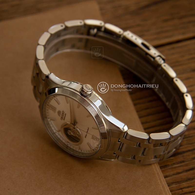ORIENT GOLDEN EYE II FAG03001W0 - NAM - KÍNH SAPPHIRE - DÂY KIM LOẠI - AUTOMATIC - SIZE 38.5MM - MÁY NHẬT - Ảnh 4