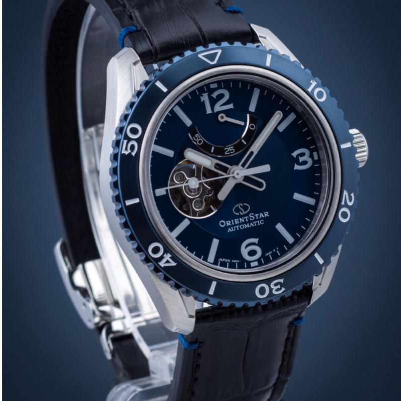 ORIENT STAR RE-AT0108L00B - NAM - KÍNH SAPPHIRE - DÂY DA - AUTOMATIC - SIZE 43MM - MÁY NHẬT - Ảnh 6
