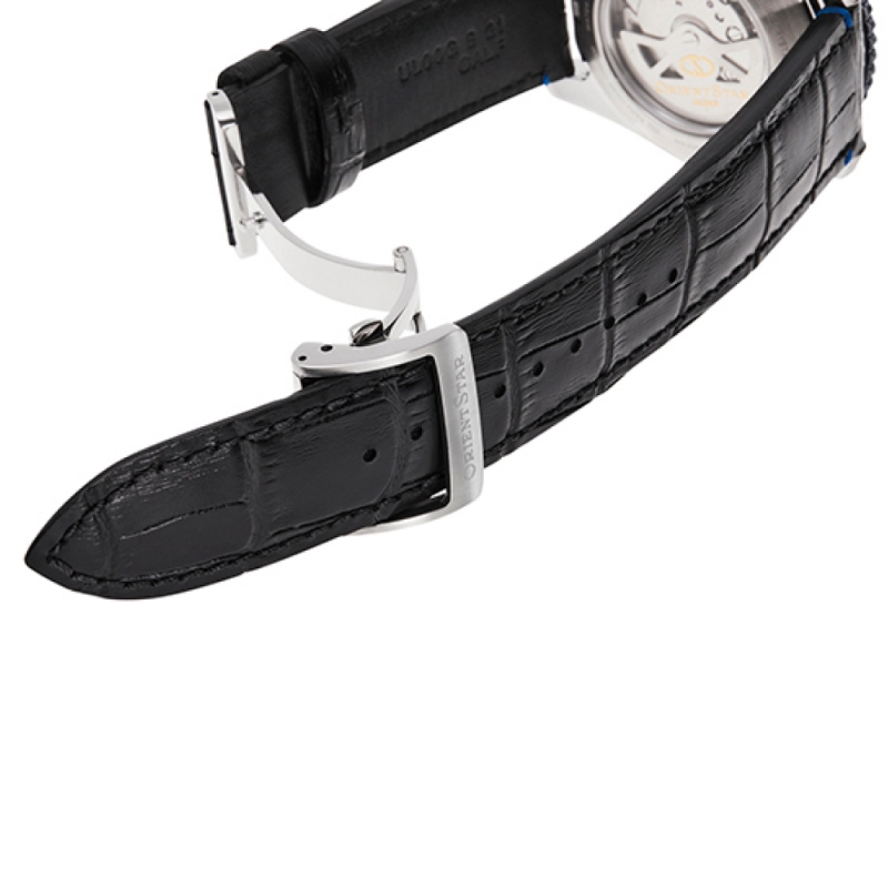 ORIENT STAR RE-AT0108L00B - NAM - KÍNH SAPPHIRE - DÂY DA - AUTOMATIC - SIZE 43MM - MÁY NHẬT - Ảnh 3