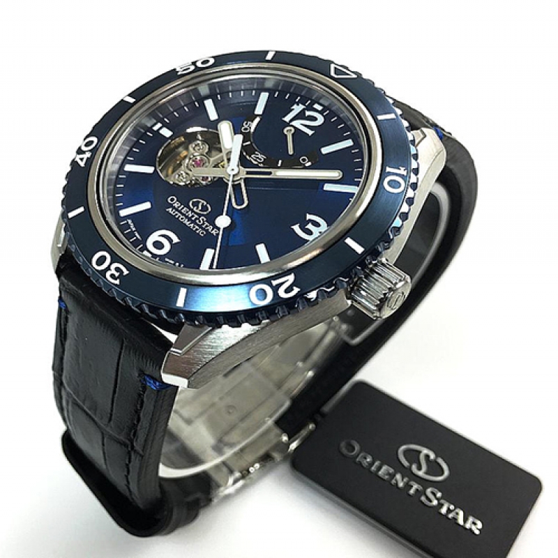 ORIENT STAR RE-AT0108L00B - NAM - KÍNH SAPPHIRE - DÂY DA - AUTOMATIC - SIZE 43MM - MÁY NHẬT - Ảnh 4